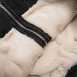 ユニセックス☆アメカジ厚手中綿ジャケット裏起毛フード付きボア衿男女兼用 | 17kg | 詳細画像1 