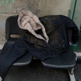 ユニセックス☆アメカジ系ウォッシュ加工デニム中綿ジャケット冬用裏起毛 | 17kg | 詳細画像8 