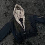 ユニセックス☆アメカジ系ウォッシュ加工デニム中綿ジャケット冬用裏起毛 | 17kg | 詳細画像9 