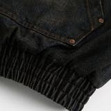 ユニセックス☆アメカジ系ウォッシュ加工デニム中綿ジャケット冬用裏起毛 | 17kg | 詳細画像18 