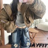 ユニセックス☆ダメージ加工フェイクレイヤード二重とろみワイドデニムパンツ | 17kg | 詳細画像29 