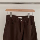 甘辛系ガールズ レトロウォッシュレオパード×文字ワッペンワイドストレートデニムパ… | 17kg | 詳細画像24 