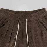 ゆるカワコーデ コーデュロイストライプ柄ウエストゴムドローストリング入りロングパ… | 17kg | 詳細画像27 