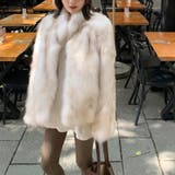 甘辛系ガールズ☆スタンドカラー 上品で華やかなフェイクファーコートエコファー | 17kg | 詳細画像11 