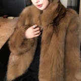 甘辛系ガールズ☆スタンドカラー 上品で華やかなフェイクファーコートエコファー | 17kg | 詳細画像16 