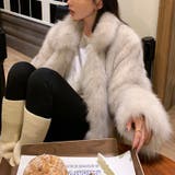 甘辛系ガールズ☆スタンドカラー 上品で華やかなフェイクファーコートエコファー | 17kg | 詳細画像35 