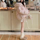 ゆるカワコーデ☆フォックス風ビッグファーフード付き ショート丈ダウンジャケット | 17kg | 詳細画像10 