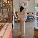 ゆるカワコーデ☆フォックス風ビッグファーフード付き ショート丈ダウンジャケット | 17kg | 詳細画像18 