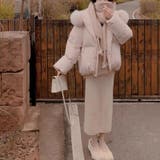 ゆるカワコーデ☆フォックス風ビッグファーフード付き ショート丈ダウンジャケット | 17kg | 詳細画像19 