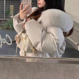 ゆるカワコーデ☆フォックス風ビッグファーフード付き ショート丈ダウンジャケット | 17kg | 詳細画像21 