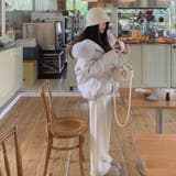 ゆるカワコーデ☆フォックス風ビッグファーフード付き ショート丈ダウンジャケット | 17kg | 詳細画像22 