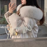 ゆるカワコーデ☆フォックス風ビッグファーフード付き ショート丈ダウンジャケット | 17kg | 詳細画像26 