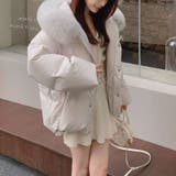 ゆるカワコーデ☆フォックス風ビッグファーフード付き ショート丈ダウンジャケット | 17kg | 詳細画像36 