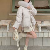 ゆるカワコーデ☆フォックス風ビッグファーフード付き ショート丈ダウンジャケット | 17kg | 詳細画像37 