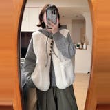 ゆるカワコーデ フェイクシープボア ベスト | 17kg | 詳細画像11