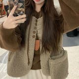 ゆるカワコーデ フェイクシープボア ベスト | 17kg | 詳細画像23