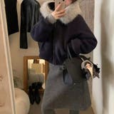 心地の良いスウェット風 取り外し可能なビッグファー付き フード一体型 | 17kg | 詳細画像12 