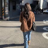 ゆるカワコーデ☆小さめスタンドカラー ムートン風ふわふわコート | 17kg | 詳細画像10 