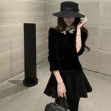 ベルベットワンピース | ゆるカワコーデ☆バロックベルベットシリーズ取り外し可能な襟 シャツ／ワンピース | 17kg