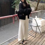 大人っぽく洗練された☆ファー付き 小粒ボア ムートン風コート | 17kg | 詳細画像24 