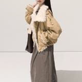 パーカー風アウター マットで柔らかな光沢 ふんわりシープボア | 17kg | 詳細画像17 