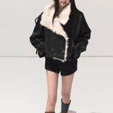 パーカー風アウター マットで柔らかな光沢 ふんわりシープボア | 17kg | 詳細画像31 