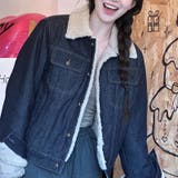 ゆるカワコーデ☆デニム×シープボアジャケット体型カバーアウター | 17kg | 詳細画像10 