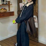 ゆるカワコーデ☆デニム×シープボアジャケット体型カバーアウター | 17kg | 詳細画像19 