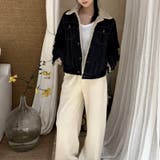 ゆるカワコーデ☆デニム×シープボアジャケット体型カバーアウター | 17kg | 詳細画像4 