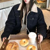 ゆるカワコーデ☆デニム×シープボアジャケット体型カバーアウター | 17kg | 詳細画像25 