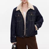 ゆるカワコーデ☆デニム×シープボアジャケット体型カバーアウター | 17kg | 詳細画像8 