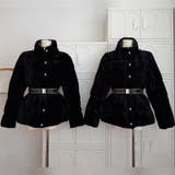 甘辛系ガールズ ベルベット「ブラックチョコ」90％グースダウンリバーシブル メタ… | 17kg | 詳細画像1 