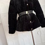 甘辛系ガールズ ベルベット「ブラックチョコ」90％グースダウンリバーシブル メタ… | 17kg | 詳細画像15 