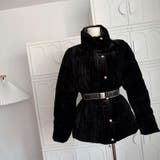 甘辛系ガールズ ベルベット「ブラックチョコ」90％グースダウンリバーシブル メタ… | 17kg | 詳細画像17 