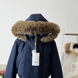 ゆるカワコーデ☆フォックスファー襟フード付き ダウンコート | 17kg | 詳細画像10 