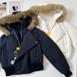 ゆるカワコーデ☆フォックスファー襟フード付き ダウンコート | 17kg | 詳細画像16 