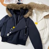 ゆるカワコーデ☆フォックスファー襟フード付き ダウンコート | 17kg | 詳細画像18 