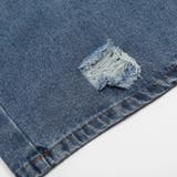 ユニセックス☆レトロ 高感度ストリート 星刺繍 デニムパンツカーブシルエット | 17kg | 詳細画像9 