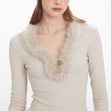 甘辛系ガールズ 高級感 Vネックタイトフィット | 17kg | 詳細画像2