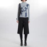 甘辛系ガールズ 猫プリント トップス長袖インナー | 17kg | 詳細画像7 