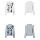 甘辛系ガールズ 猫プリント トップス長袖インナー | 17kg | 詳細画像14 