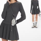 甘辛系ガールズ☆上品で細見えする長袖 プリーツスカート風 ワンピース | 17kg | 詳細画像1 