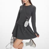 甘辛系ガールズ☆上品で細見えする長袖 プリーツスカート風 ワンピース | 17kg | 詳細画像10 