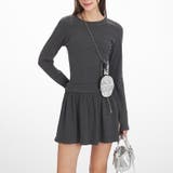 甘辛系ガールズ☆上品で細見えする長袖 プリーツスカート風 ワンピース | 17kg | 詳細画像11 