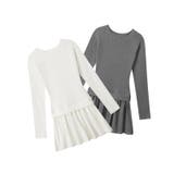 甘辛系ガールズ☆上品で細見えする長袖 プリーツスカート風 ワンピース | 17kg | 詳細画像5 