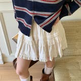 ミレニアル学園風 「レイヤード美学」ウエストゴム ベルベット | 17kg | 詳細画像11 