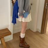 ミレニアル学園風 「レイヤード美学」ウエストゴム ベルベット | 17kg | 詳細画像18 