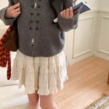 ミレニアル学園風 「レイヤード美学」ウエストゴム ベルベット | 17kg | 詳細画像19 