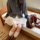 ミレニアル学園風 「レイヤード美学」ウエストゴム ベルベット | 17kg | 詳細画像20 