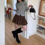 ミレニアル学園風 「レイヤード美学」ウエストゴム ベルベット | 17kg | 詳細画像28 